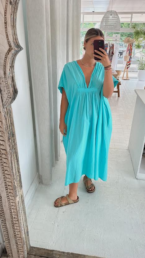 Amara Kaftan Aqua