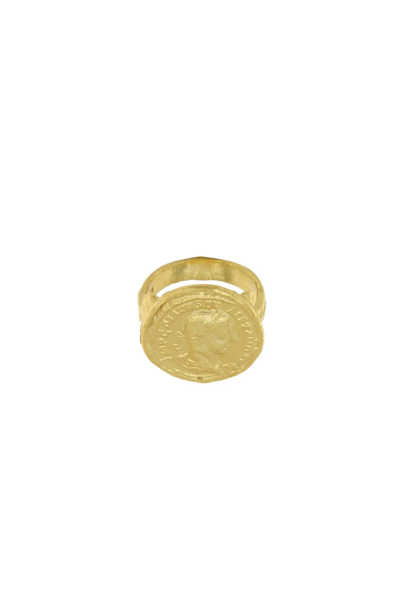 Roman Coin Signet Ring