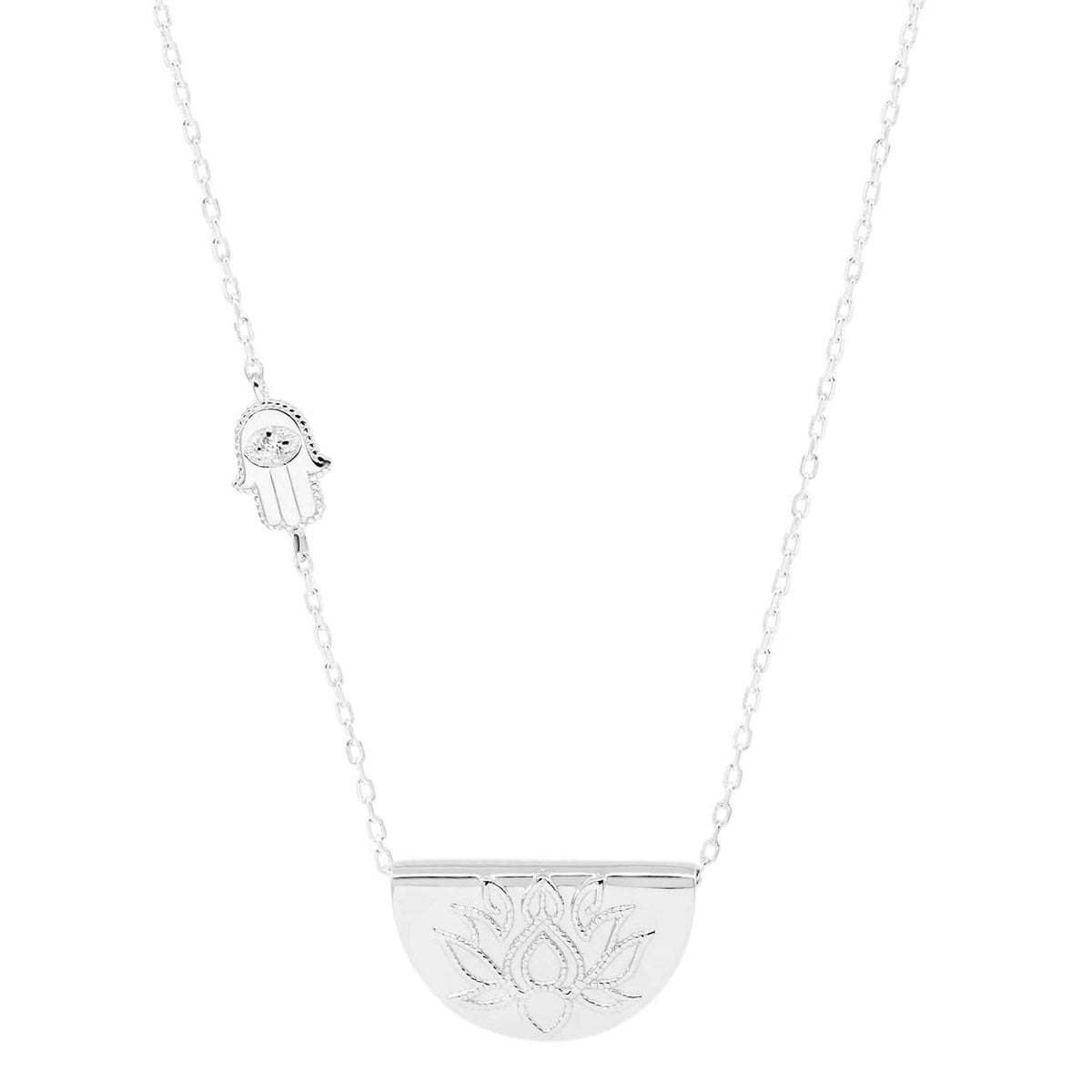 Sacred Guardian Necklace Silver
